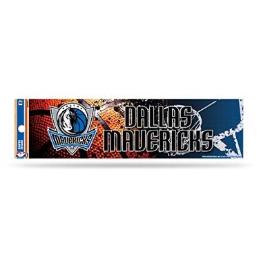 Imagem de Rico Industries Adesivo de para-choque NBA Basketball Dallas Mavericks 7,6 cm x 30,5 cm