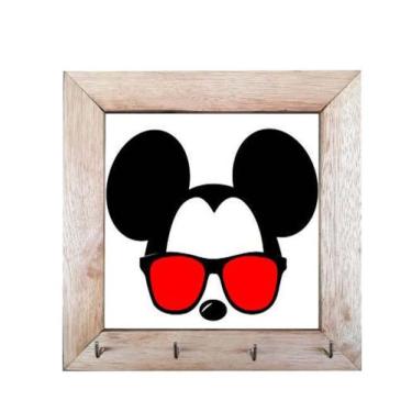 Imagem de Porta Chaves Com Ganchos Moldura Decoração Parede  - Charme Decorar, N