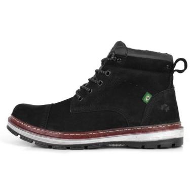 Imagem de Bota Adventure Casual Couro Nobuck Bell Boots - 815 - Preto - Bell-Boo