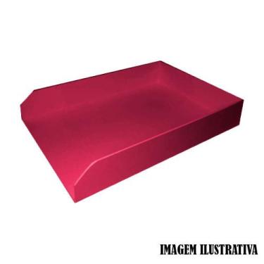Imagem de Porta Papel Sulfite Simples Mdf Madeira Pintado - ATACADÃO DO ARTESANA