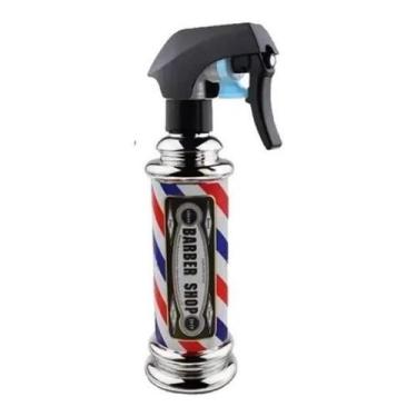 Imagem de Borrifador Barber Shop Barbeiro Spray Jato De Névoa 200ml, Cinza claro