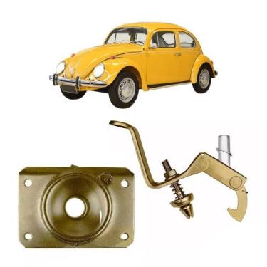 Imagem de Kit Fechadura Superior Inferior Capô Mala Fusca 1971 A 1996 - Supercen