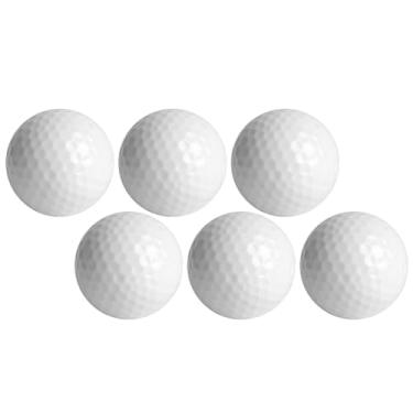 Imagem de Bolas de Golfe LED Vibrantes Akozon Com 6 Unidades - Borracha Sintética, Luminosas para Treinamento de Golfe Diurno e Noturno - Fáceis de Detectar, Duráveis ​​e divertidas! (Azul)