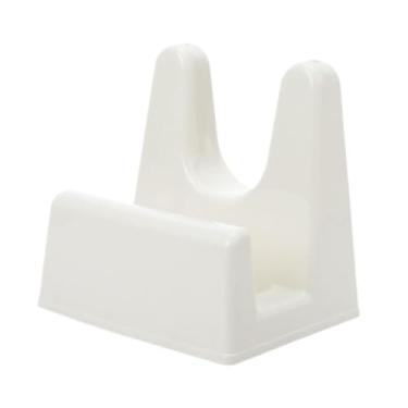 Imagem de YWJLQH Pote pan tampa rack suporte placa de corte rack espaço economia tábua de cortar organizador colher resto para bakeware placas restaurante, Branco