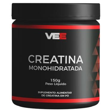 Imagem de Creatina 100% Pura Monohidratada Premium Pote 150g Suplemento em Pó Creatine 50 Porções Academia Treino Pó Creatine Ganho Muscular Hipertrofia Força Energia Resistência - VEE