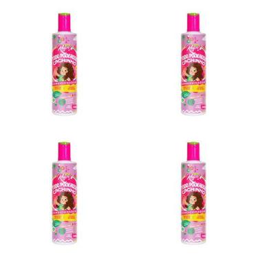 Imagem de Kit 4 Und Condicionador Regarv Todo Poderoso Cachinho Kids 300ml