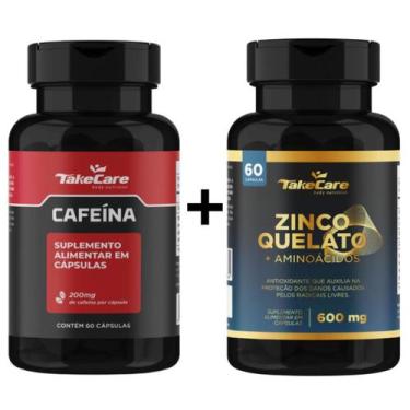 Imagem de Kit Cafeína + Zinco Quelato Take Care