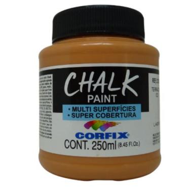 Imagem de Tinta Chalk Paint Corfix 250ml - 23250, 623 - TERRACOTA