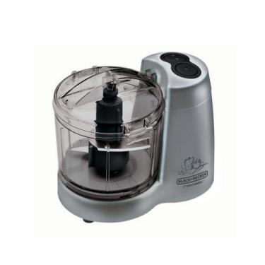 Imagem de Mini processador de alimentos black decker hc32p prata 127v 
