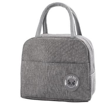 Imagem de Lancheira Isolada Com Excelente Isolamento, Grande Capacidade à Prova de Vazamento à Prova D'água, Alças Macias e Acolchoadas, para Viagens Escolares de Camping de Piquenique,