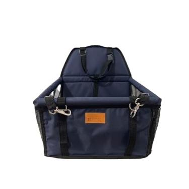 Imagem de Cadeirinha Assento Cadeira Pet de Carro para Cães Cachorro Gatos ATÉ 10KG(Azul Marinho)