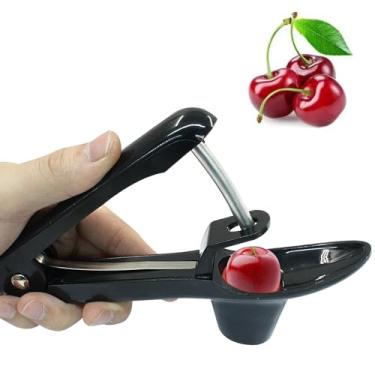 Imagem de Kemcatui Ferramenta de cereja, removedor de sementes de azeitonas pretas, descaroçador de ameixa para fazer geleias de frutas (1 peça)