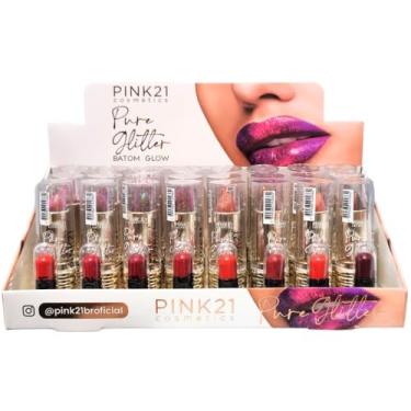 Imagem de PINK21 BATOM CR PURE GLITTER CS4221 24UN+PV DISPLAY