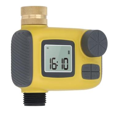 Imagem de Generic Timer de Sprinkler, IP55 Impermeável a água Programada Programável Pure Conector Conector Timer de Mangueira de Rega Fácil de Usar Irrigação Auto para Rega de Jardim