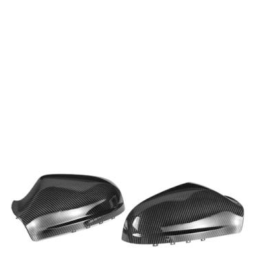 Imagem de Capa de espelho retrovisor lateral de carro com aparência de fibra de carbono Capa de espelho retrovisor compatível com Opel Compatível com Vauxhall Compatível com Astra H 2004-2013