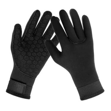 Imagem de Luvas de Mergulho em Neoprene 3mm, Térmicas, Antiderrapantes, com Proteção UV para Natação, Surf, Mergulho e Esportes Aquáticos (Pequeno)