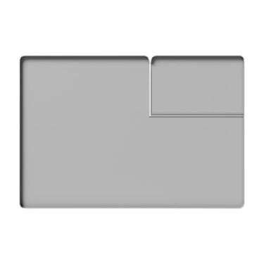 Imagem de Llazsybz Capa Protetora para Secadora de Roupas, Capa para Máquina de Lavar, Protetor de Superfície, Parte Superior de Silicone Antiderrapante, Adequada para, Cinza, Tamanho real