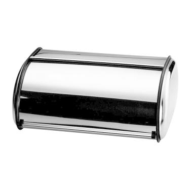 Imagem de Porta Pão Inox Line Compacto C/ Tampa Deslizante Cozinha Mek