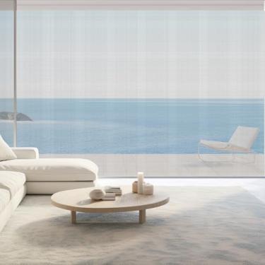 Imagem de Tela magnética ajustável para janela, cortina de malha autoadesiva DIY 122 x 299 cm para porta de fibra de vidro e parede de pátio (estilo 2)