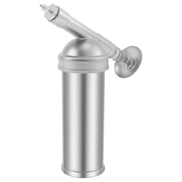 Imagem de KHZSPP Mini pistola de graxa com bocal de agulha, injetor de graxa de precisão, design de ângulo oblíquo, cabeça cilíndrica, liberação rápida, lubrifica facilmente pequenos acessórios para