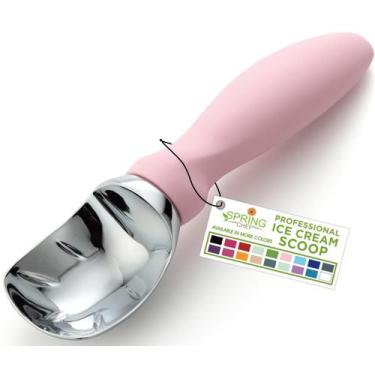 Imagem de Ice Cream Scoop Spring Chef com alça macia rosa