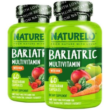 Imagem de Suplemento multivitamínico bariátrico NATURELO 60 cápsulas x 2