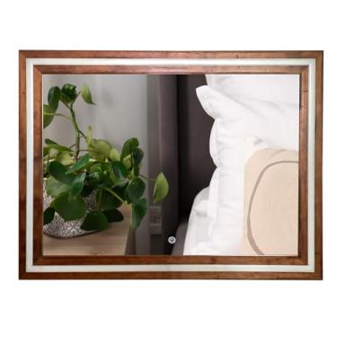 Imagem de ESPELHO RETANGULAR 66X165CM BRISTOL FREIJO TOUCH LED 6000K