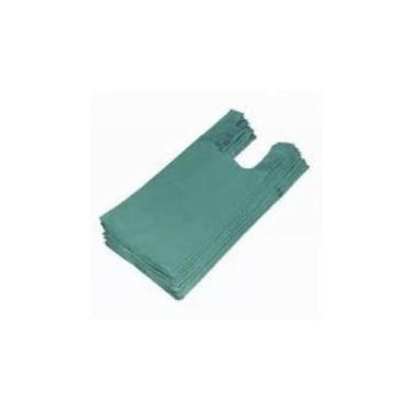 Imagem de Sacola Plastica Reciclada Kit 5 Kg Da 70x90 - Verde Ou Azul - Higipack