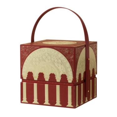 Imagem de Caixa de lembrancinhas de casamento com design elegante de pilar roman