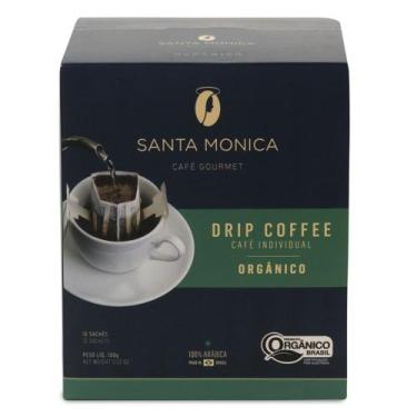 Imagem de Café Individual Orgânico Drip Coffee Santa Monica 100g