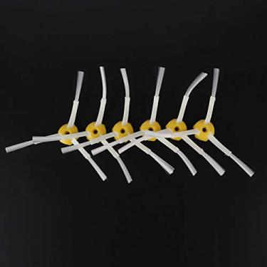 Imagem de GLOGLOW 6 Peças de Escovas Laterais para Série 500 600 700, Material Durável, Substituição de Escova Lateral Fácil de Instalar, Limpeza Eficaz de Sujeira e Poeira para Série 500 600 700, Durável