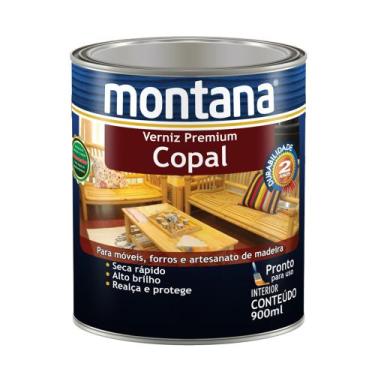 Imagem de Verniz Premium Copal Incolor Brilhante 900ml Montana para Madeira Acab