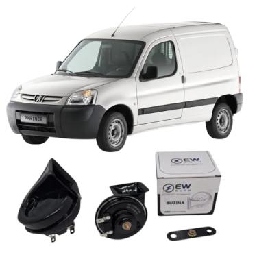 Imagem de BUZINA AUTOMOTIVA PAQUERINHA PARA PARTNER 1999>2009 - TIGER AUTO