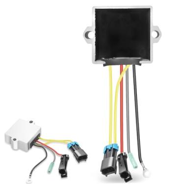 Imagem de 893640T01 Regulador de tensão, retificador regulador de tensão compatível com motores Mercury Marine Outboard 4 Stroke 30HP 40HP 50HP 60HP - 893640001 893640-001 893640-T01 194-3072K1 194-2111K1 5K1