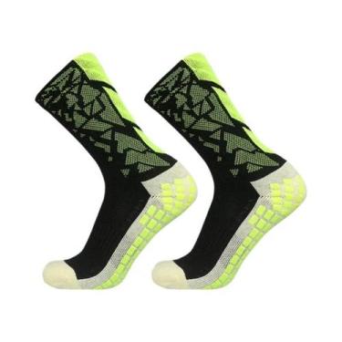 Imagem de Meias De Futebol Antiderrapantes Com Grip De Silicone, 1 Par - GIOIO, 