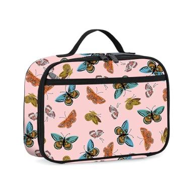 Imagem de rickyh style Lancheira com forro acolchoado, lancheira espaçosa e isolada, durável, térmica, lancheira com alça para homens, mulheres, meninos, meninas, adultos, escola, esportes, praia, piquenique