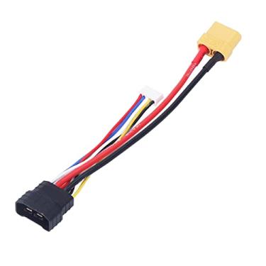 Imagem de HUIOP Adaptador de Conector Fêmea XT90, Conexão Forte para Barco de Avião Carro, Cabo Adaptador Conector Fêmea XT90, Cabo Silicone Supermacio, Brinquedo Proteção contra