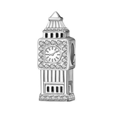 Imagem de Pulseira De Charme Da Série Viagem Arco-Íris Em Prata Esterlina 925, J