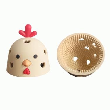 Imagem de Limpador de Pincel para Ovos Escova Silicone Ferramentas Limpeza Multifuncionais Reutilizáveis Legumes Frutas Eficiente e Profunda Dispositivo Cozinha