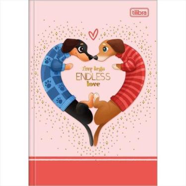 Imagem de Caderno Tilibra pequeno brownie brochura 80 folhas