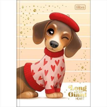 Imagem de Caderno Tilibra pequeno brownie brochura 80 folhas