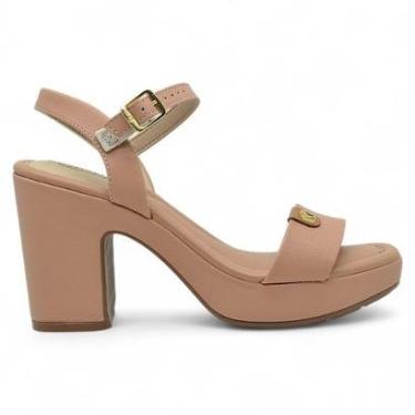 Imagem de Sandalia Modare Ultra Conforto Feminina Salto Alto Macio-Feminino