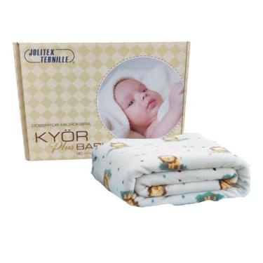 Imagem de Cobertor Infantil Kyor Plus Baby Jolitex Toque Macio e Confortável 90x110cm (Leõazinho Piratinhas)