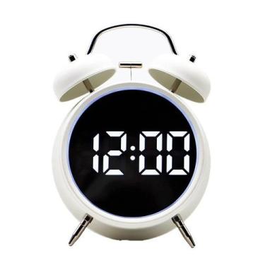 Imagem de Despertador LED Digital Twin Bell Design 117x54x163mm - yiweisai