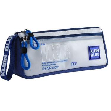 Imagem de Estojo de lápis em tela transparente inspirado em Galaxy para estudant