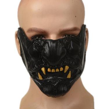 Imagem de Máscara de cosplay Tsushimas, Halloween, Carnaval, Páscoa, látex - yiw