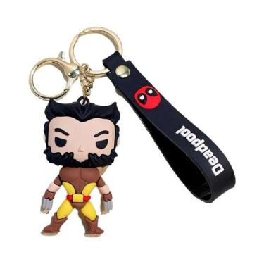 Imagem de Chaveiro Marvel Deadpool Versão Q: Charmoso Pingente De Mochila Anti-H