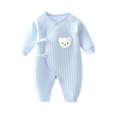 Imagem de Body De Algodão Para Meninos E Meninas Recém-Nascidos, Roupa De Invern