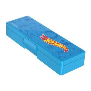 Imagem de Estojo Hot Wheels Articulado Escolar Infantil - Global Products