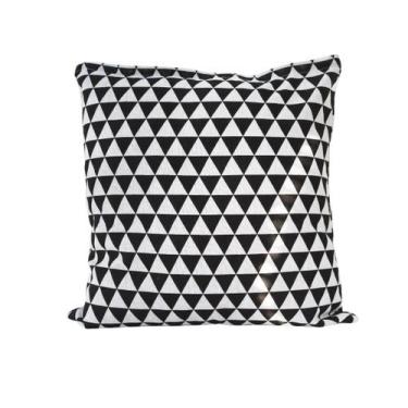 Imagem de Capa de almofada estampa geométrica 100% poliéster  40x40cm - Amigold